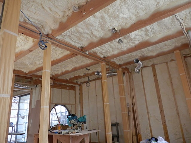 Insulation construction completion