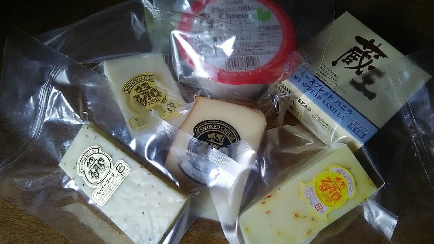 蔵王牧場のチーズ